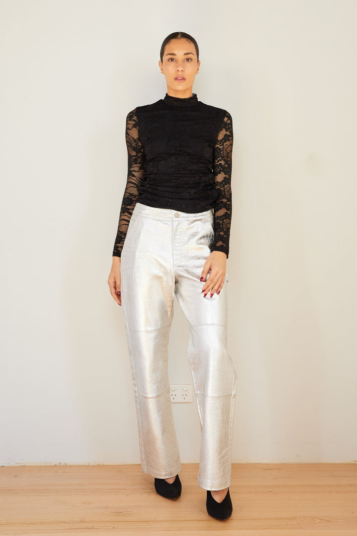 LORNE TOP ROOK BLACK