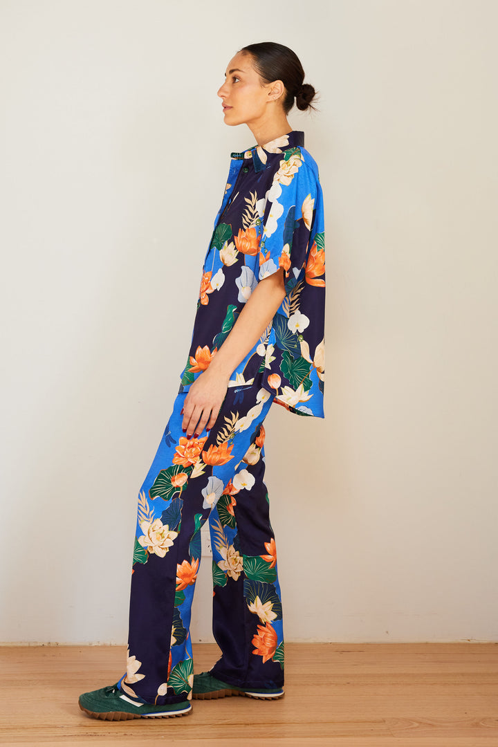 FREEMANTLE PANT BLUE LOTUS