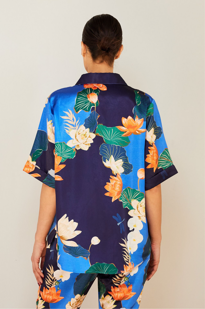 COWES SHIRT BLUE LOTUS