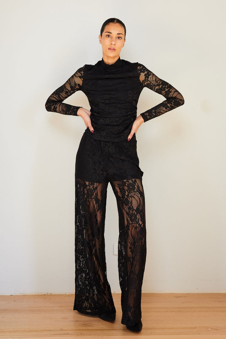 LORNE TOP ROOK BLACK