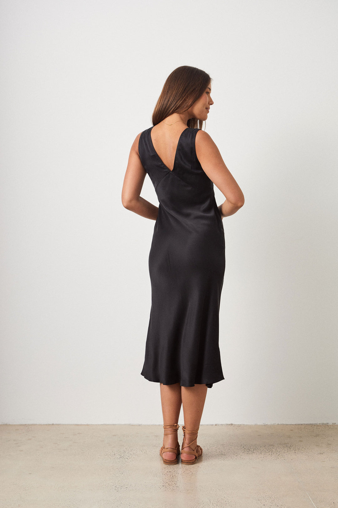 TIBIR DRESS ROOK BLACK