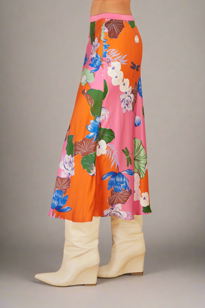 TALLOW SKIRT PINK LOTUS