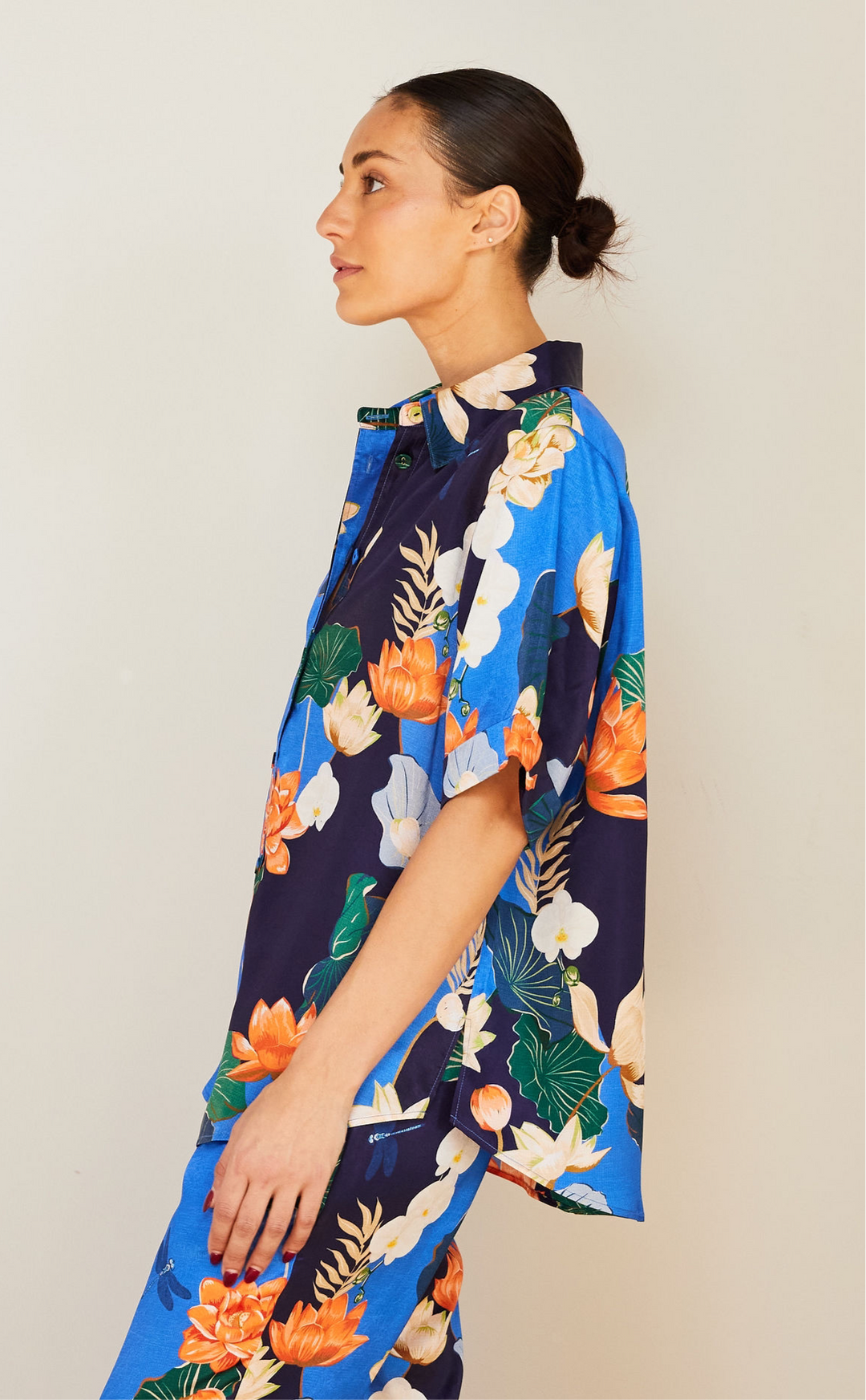 COWES SHIRT BLUE LOTUS