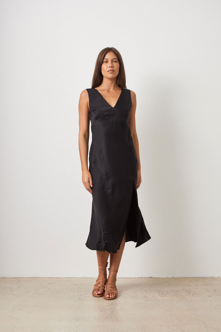 TIBIR DRESS ROOK BLACK
