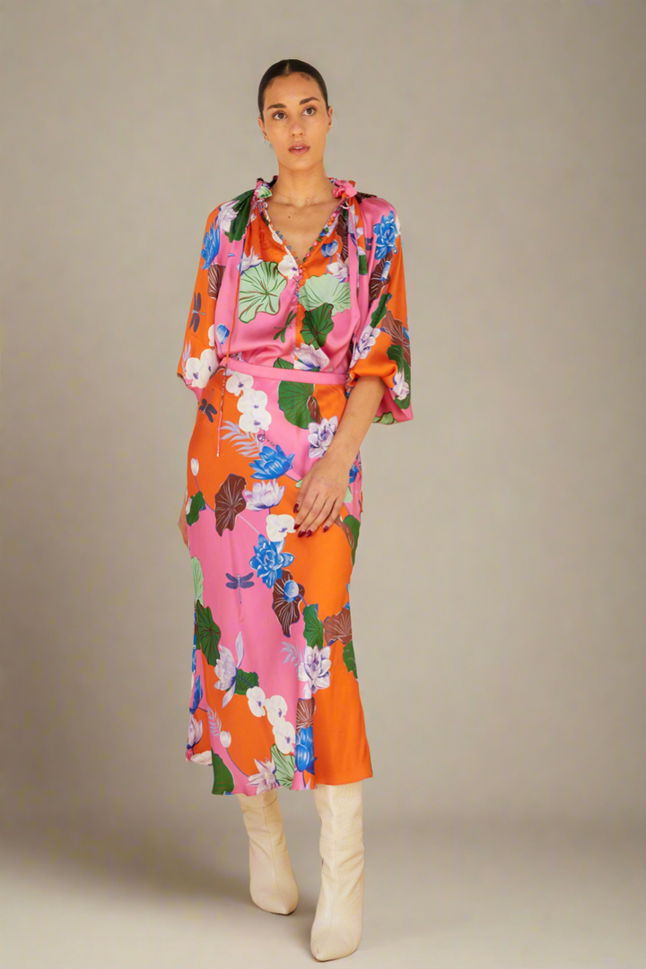 TALLOW SKIRT PINK LOTUS