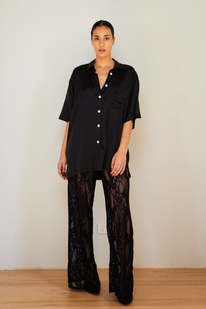 ADDIS PANT ROOK BLACK
