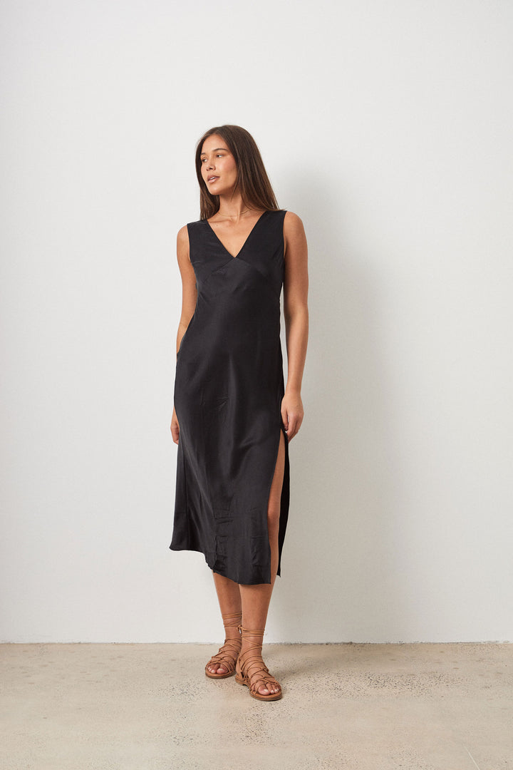TIBIR DRESS ROOK BLACK