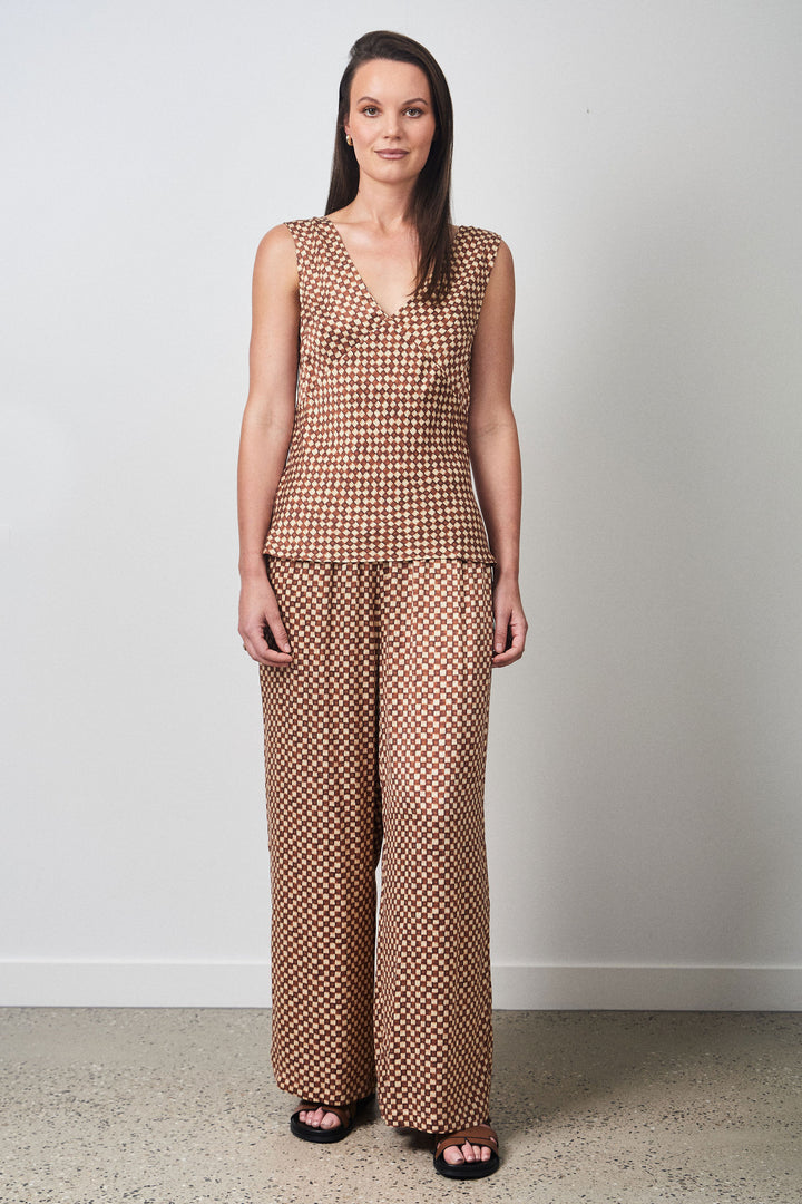 WHITEHAVEN TOP BASKET WEAVE