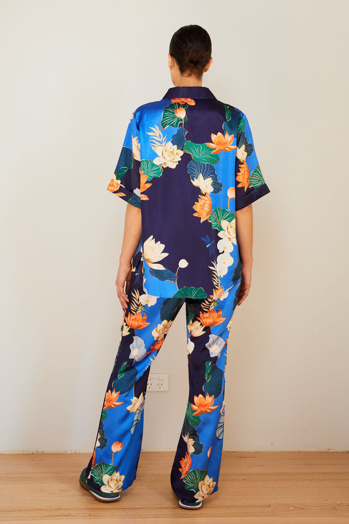 COWES SHIRT BLUE LOTUS