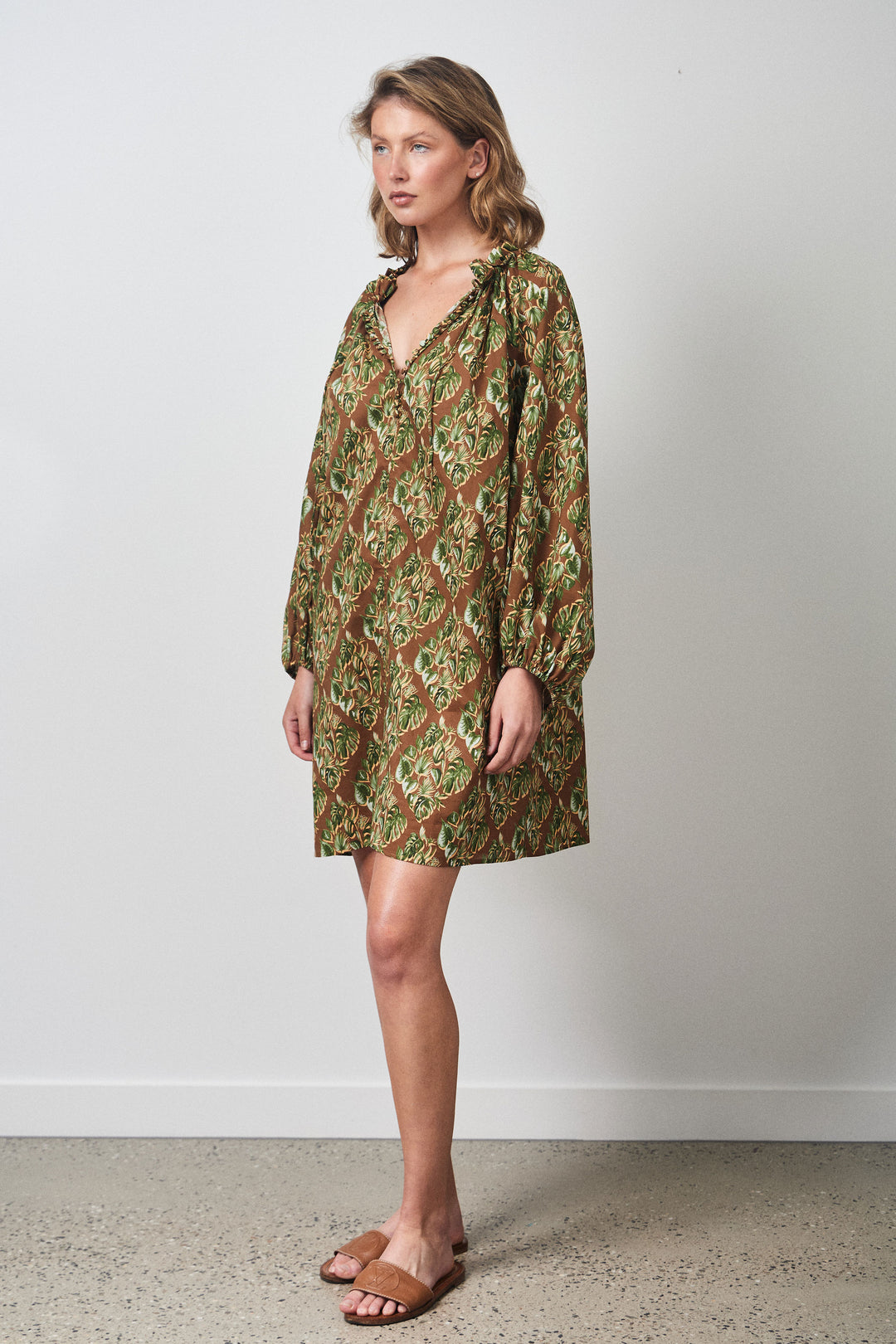 FAIRHAVEN DRESS MINI MONSTERA