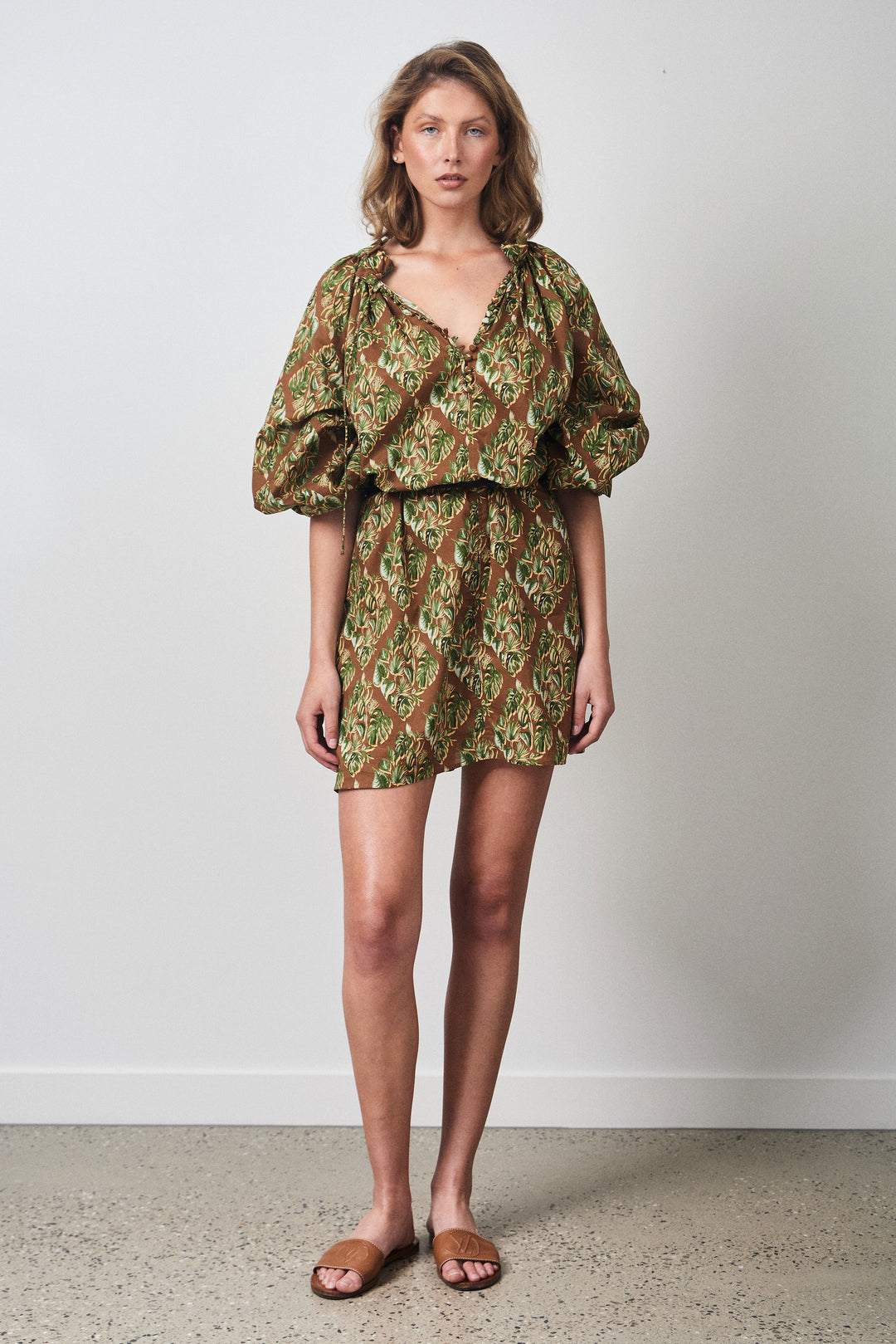 FAIRHAVEN DRESS MINI MONSTERA