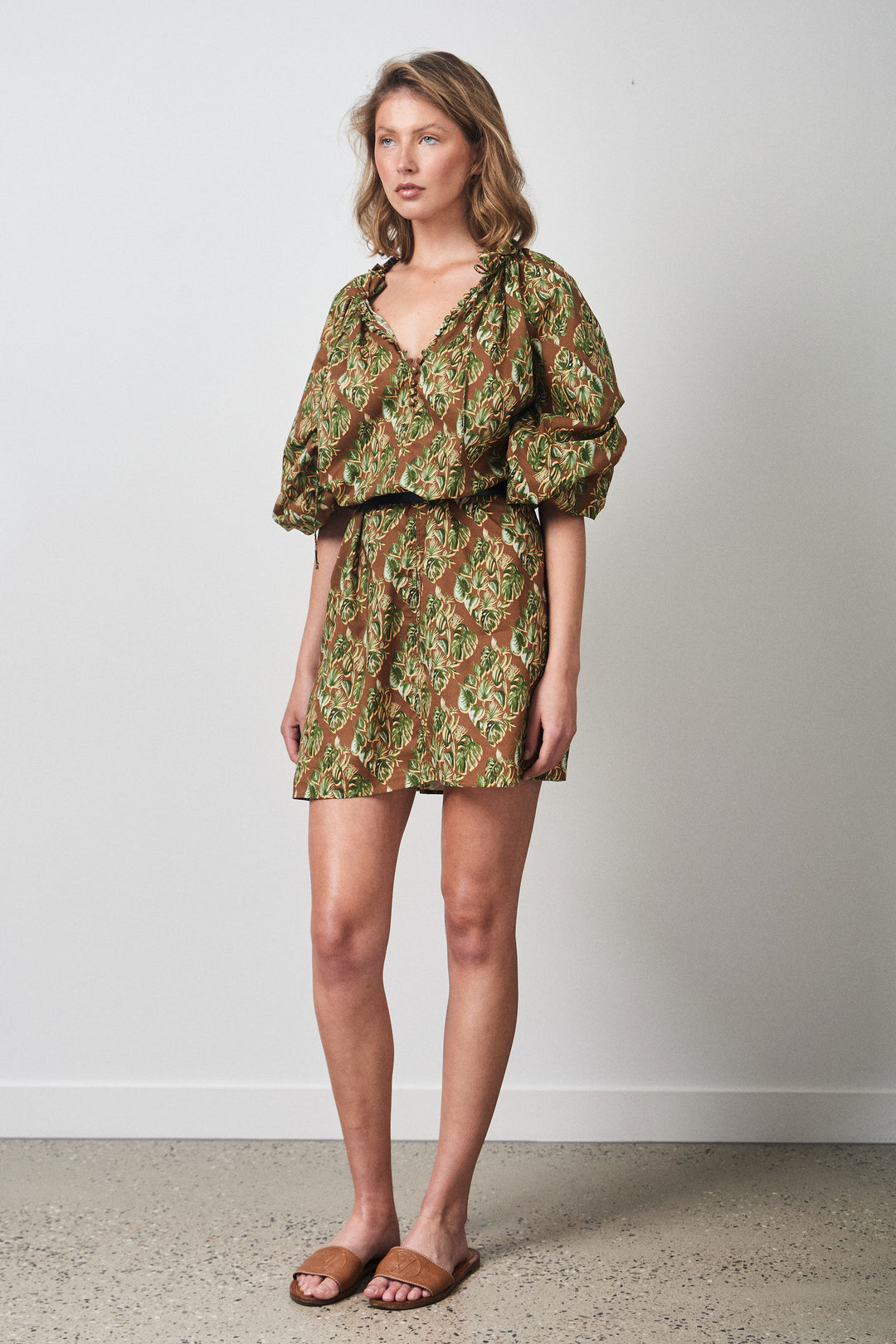 FAIRHAVEN DRESS MINI MONSTERA