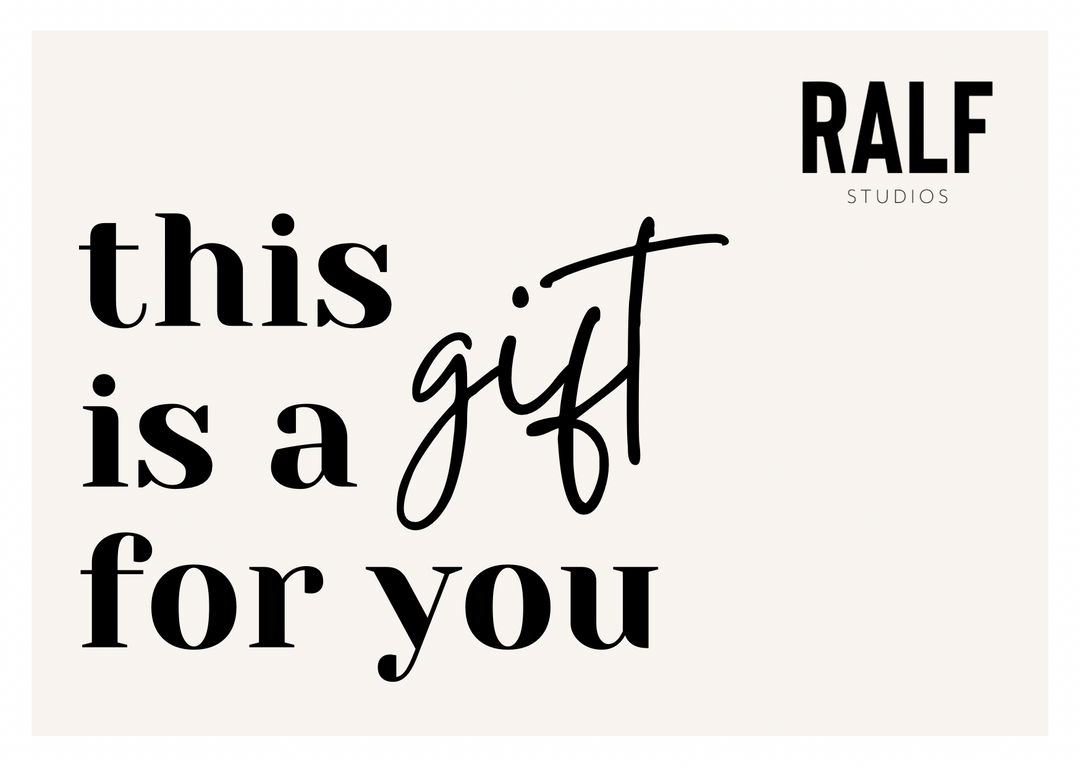 RALF STUDIOS GIFT CARD