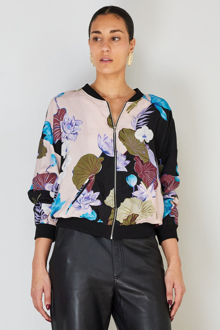 ALEXANDRA JACKET BLACK LOTUS