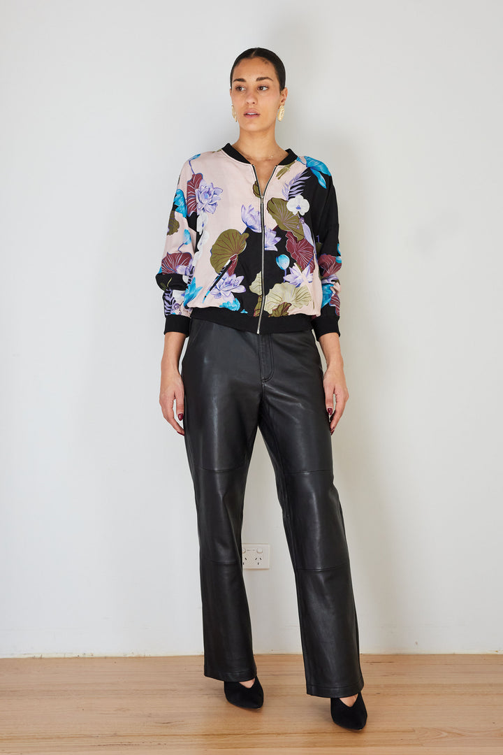 ALEXANDRA JACKET BLACK LOTUS