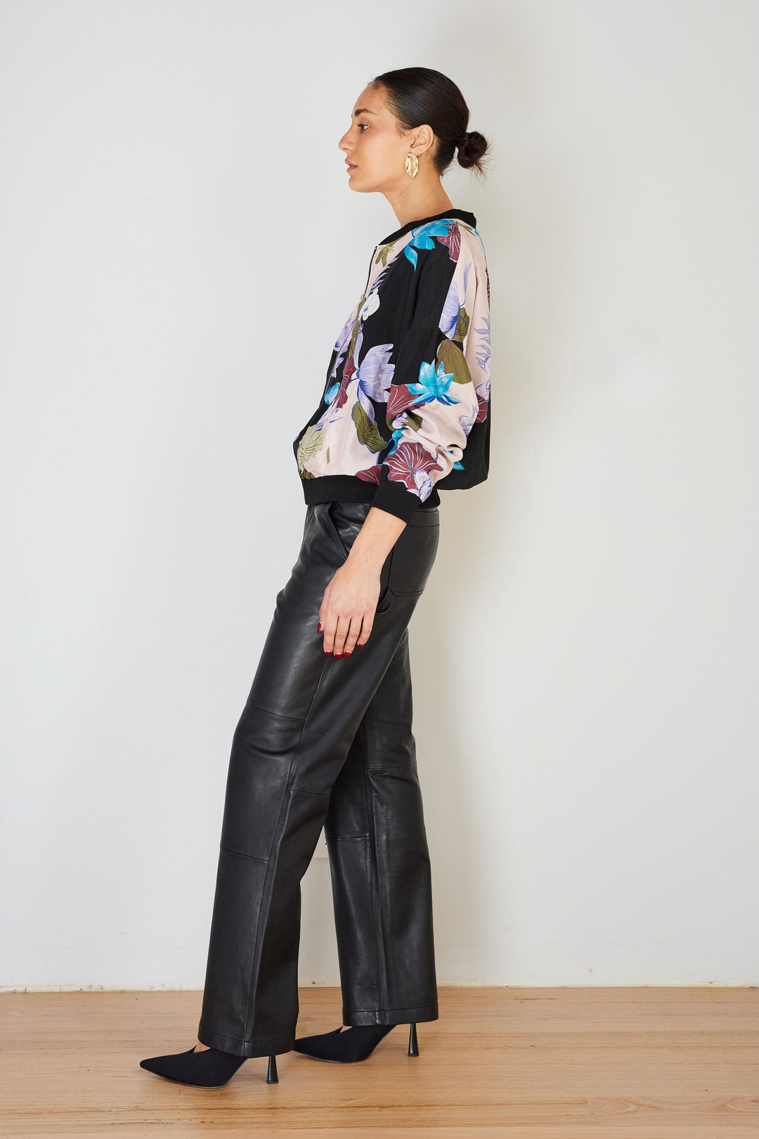 ALEXANDRA JACKET BLACK LOTUS