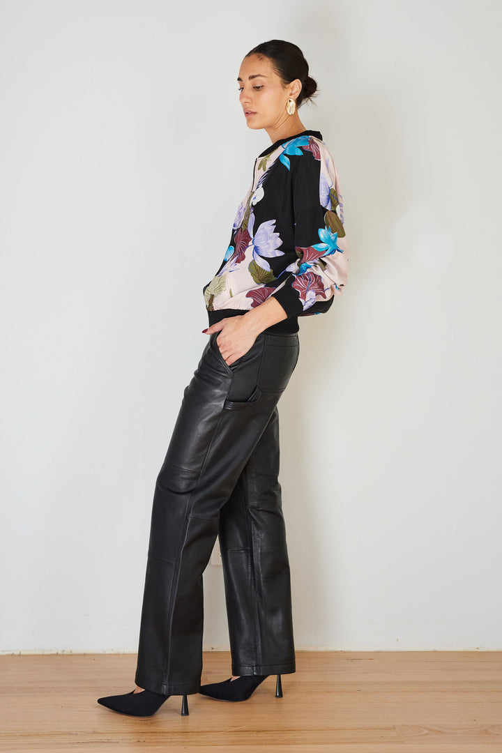ALEXANDRA JACKET BLACK LOTUS
