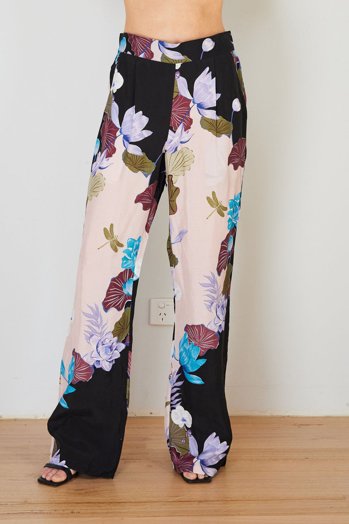 FREEMANTLE PANT BLACK LOTUS