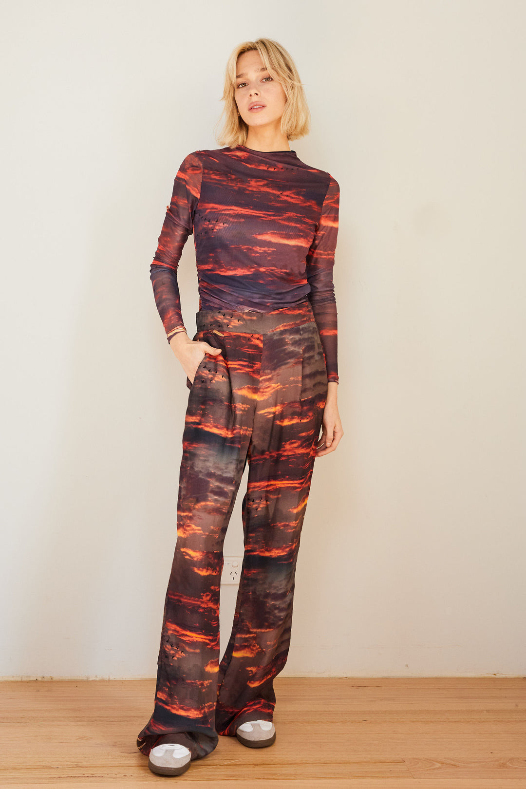 FREEMANTLE PANT DARK SKY