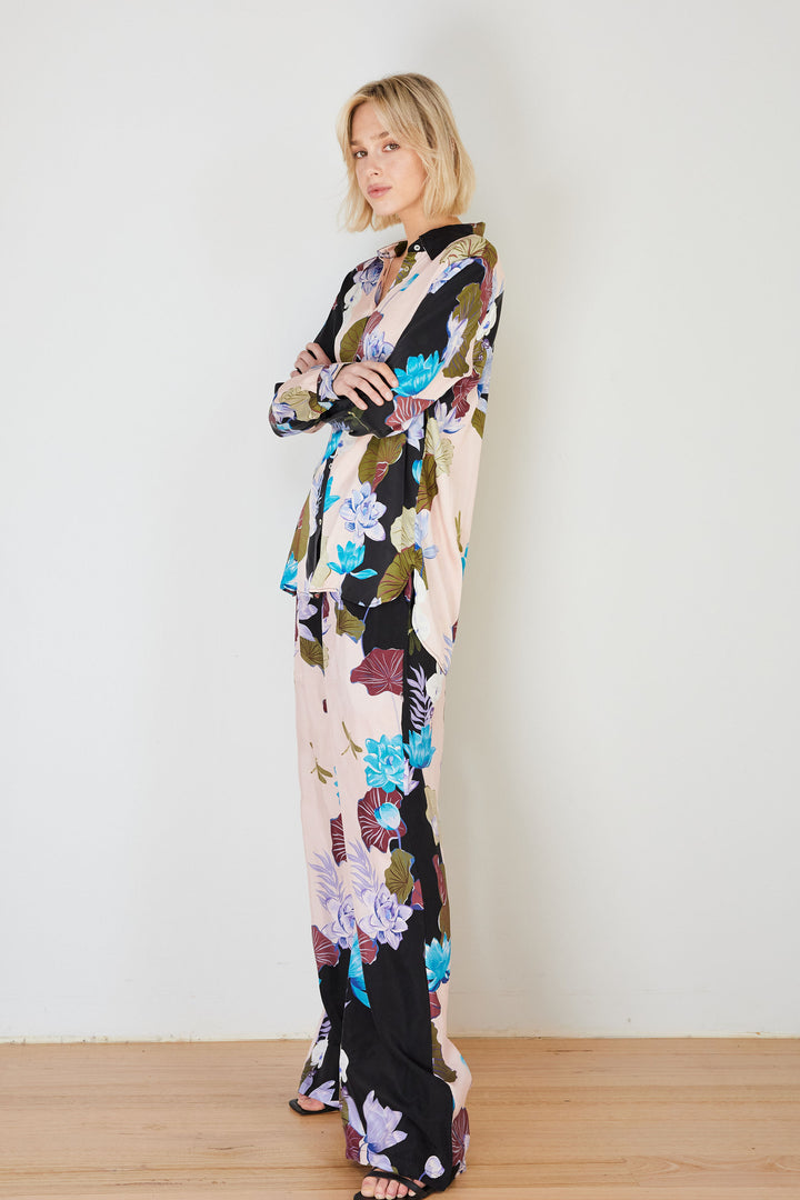 FREEMANTLE PANT BLACK LOTUS