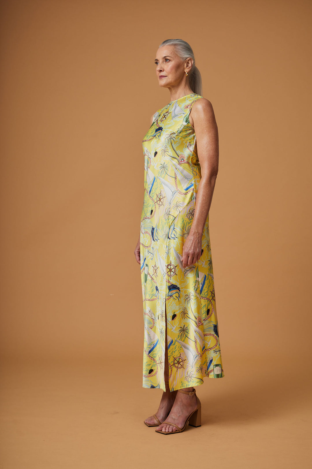 CHEVIOT DRESS OPULENT SUNSET