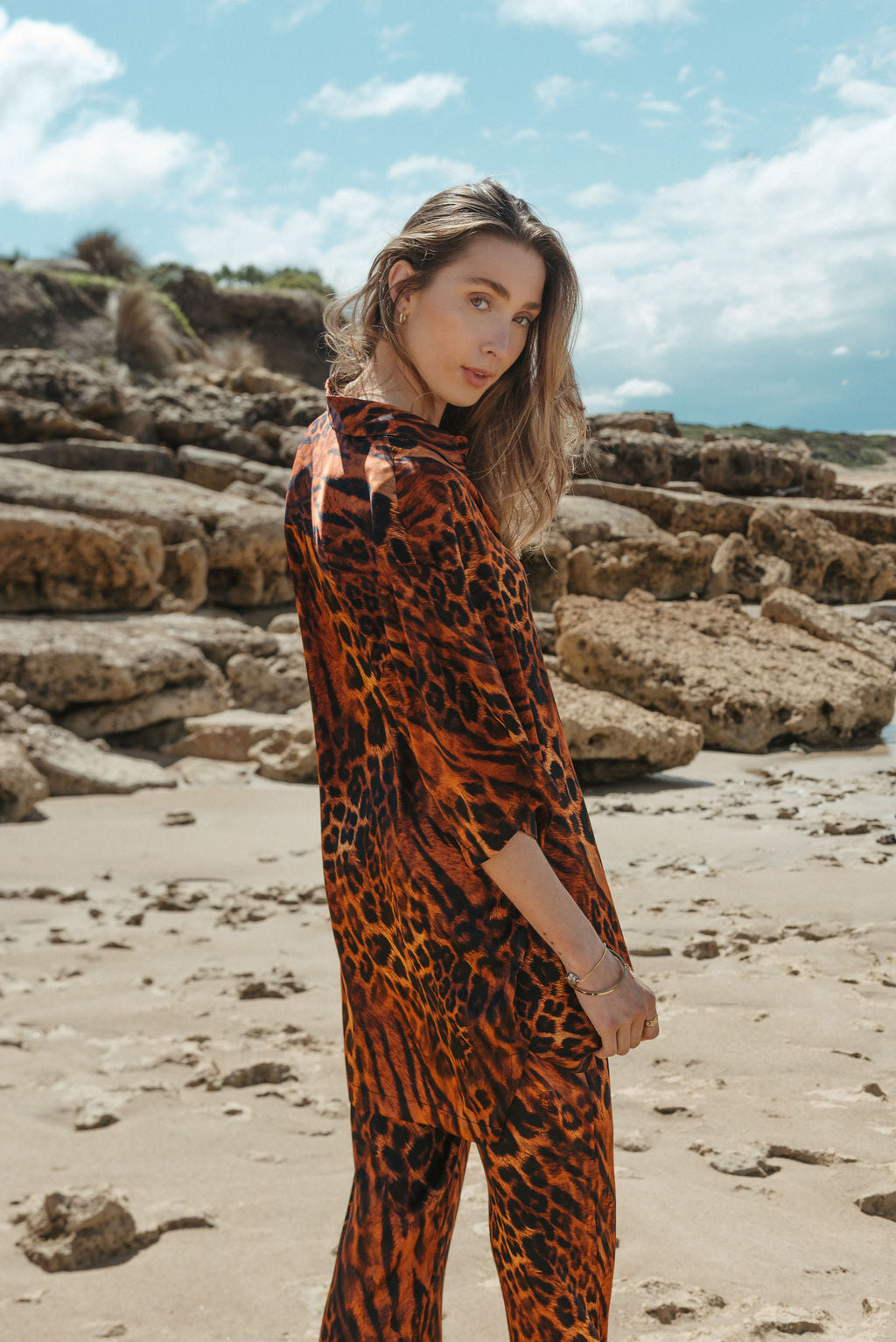 Ningaloo Shirt Leopard Jaguar