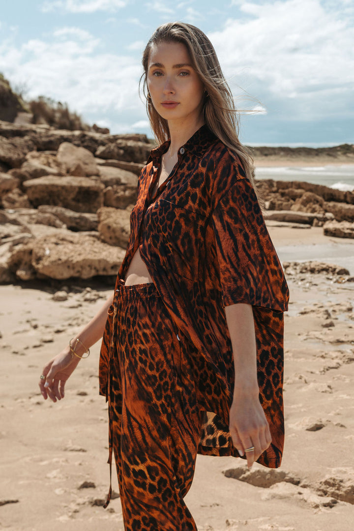 Cottesloe Pant Leopard Jaguar