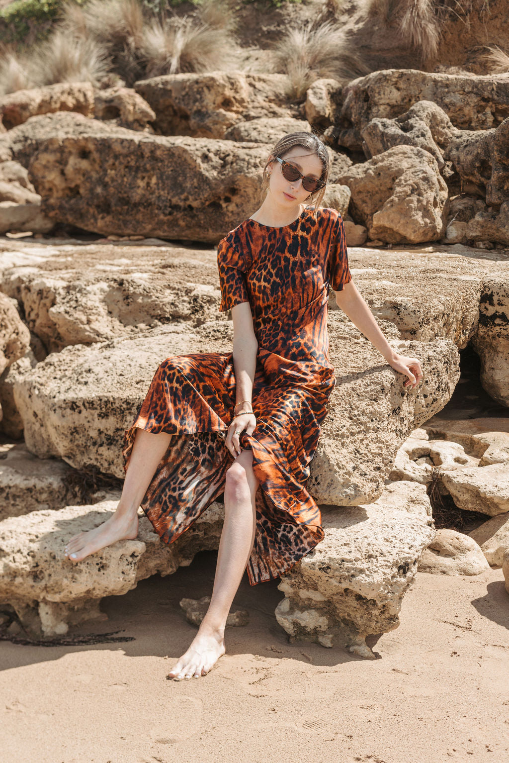Scarborough Dress Leopard Jaguar