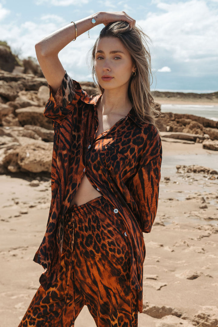 Ningaloo Shirt Leopard Jaguar