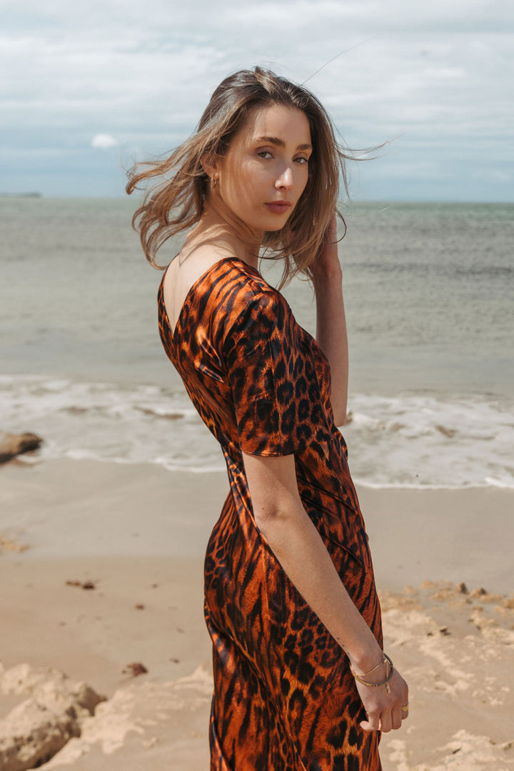 Scarborough Dress Leopard Jaguar