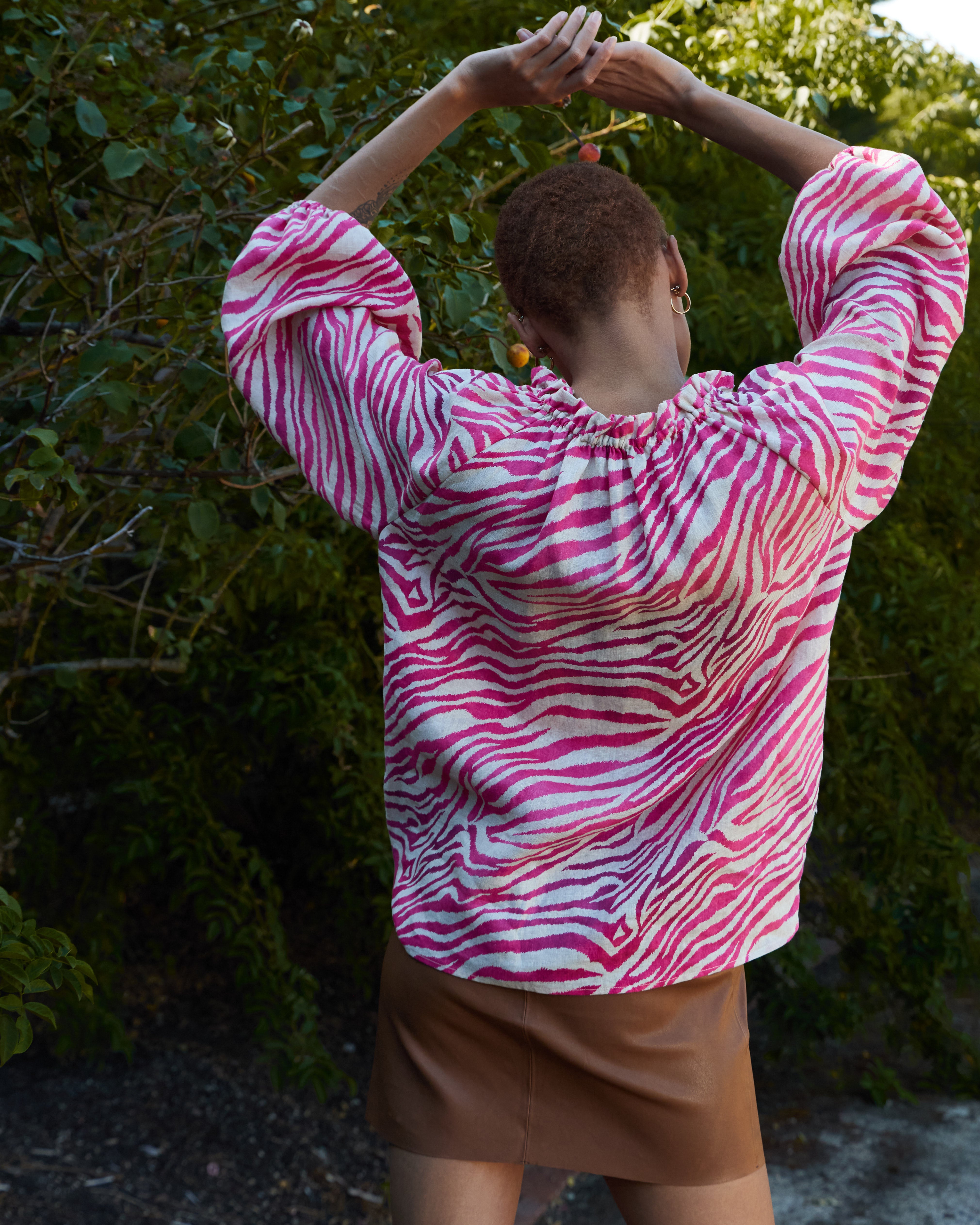 SHELLY TOP PRETTY ZEBRA
