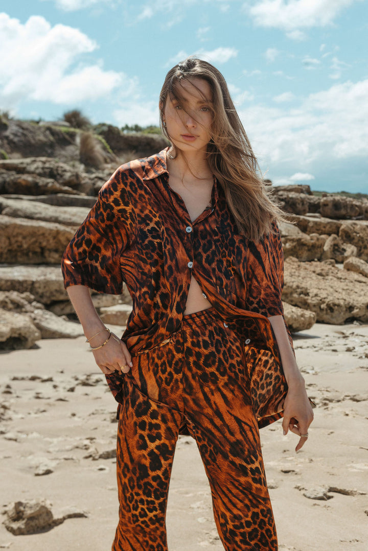 Cottesloe Pant Leopard Jaguar