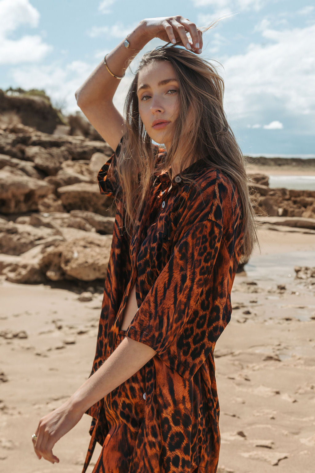 Cottesloe Pant Leopard Jaguar