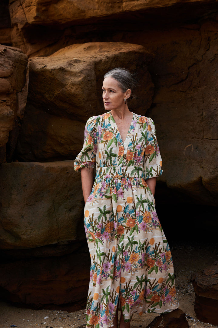 POINT LEO DRESS DESERT FLOWER