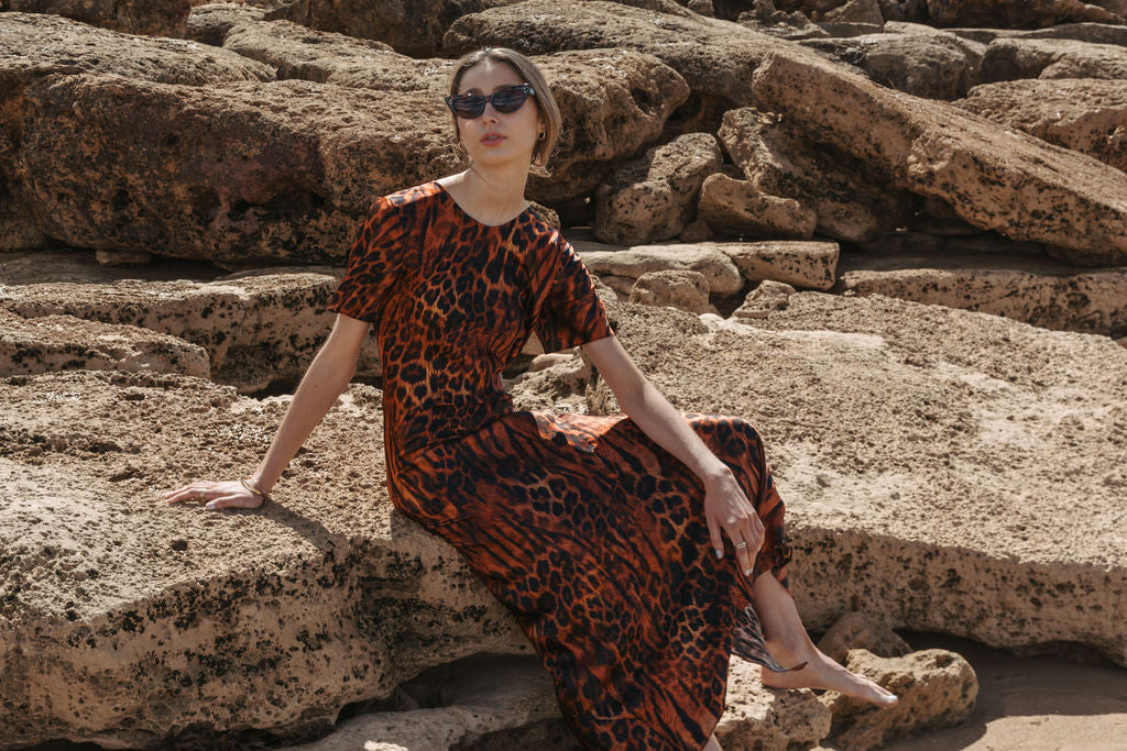 Scarborough Dress Leopard Jaguar