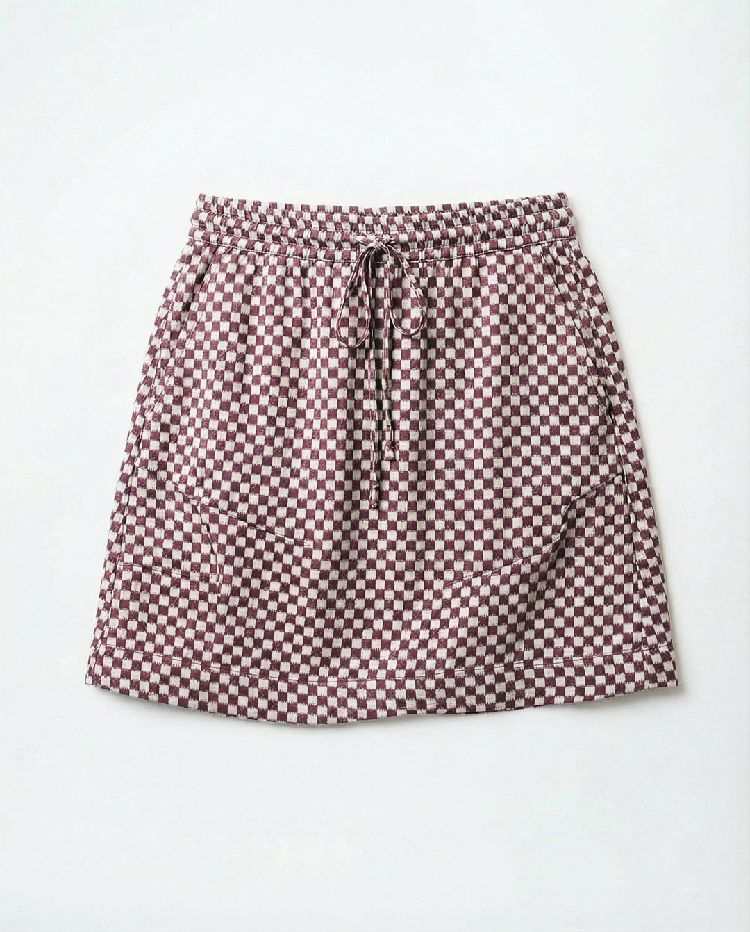 Capel Skirt Merlot Basketweave