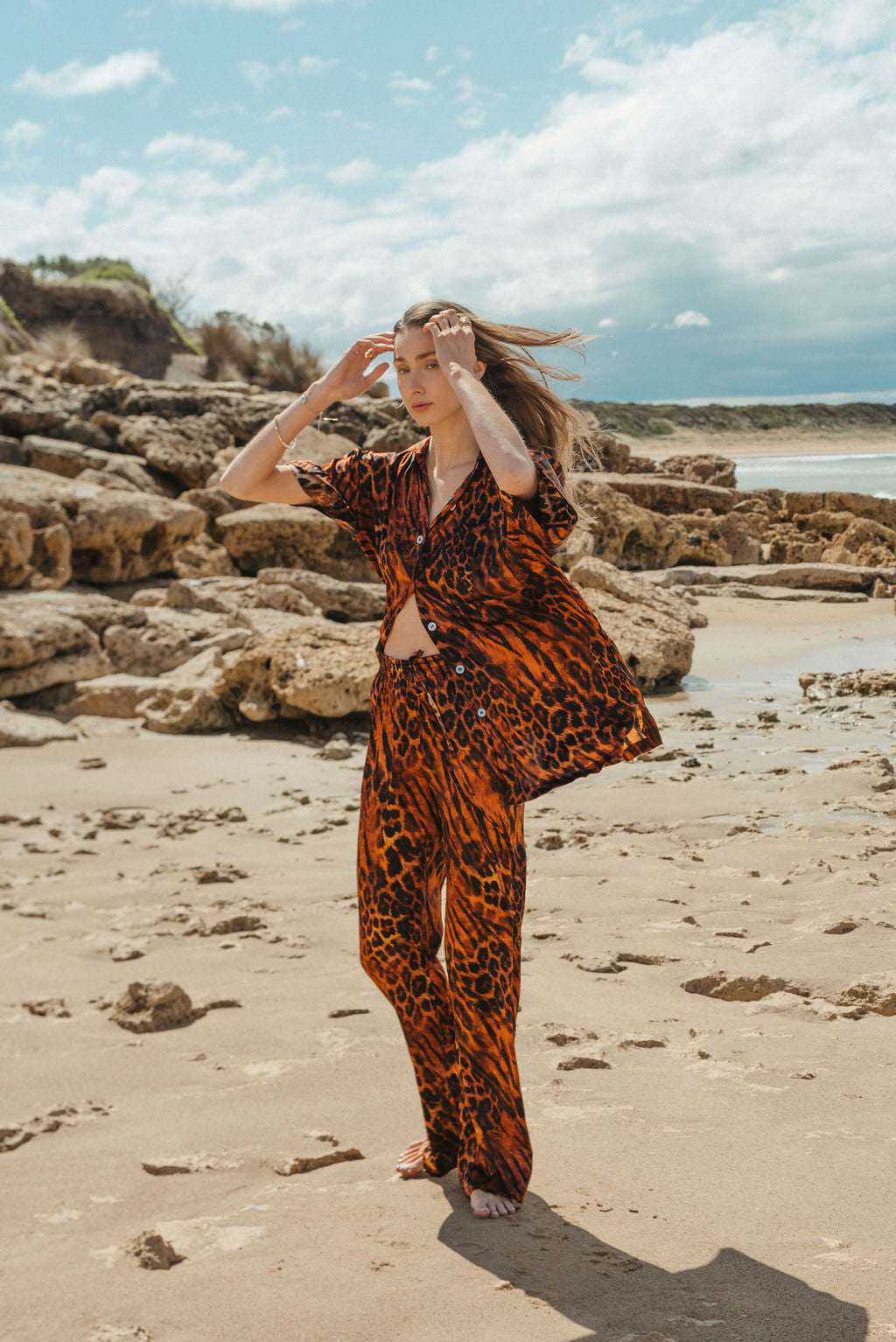 Cottesloe Pant Leopard Jaguar