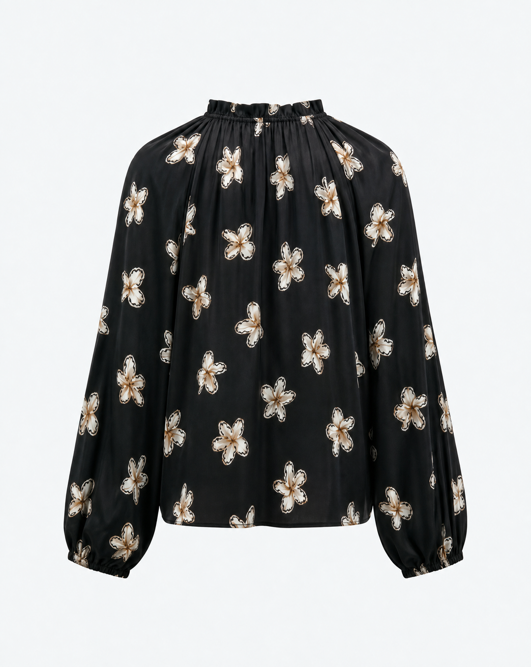 Shelly Top Black Lillies