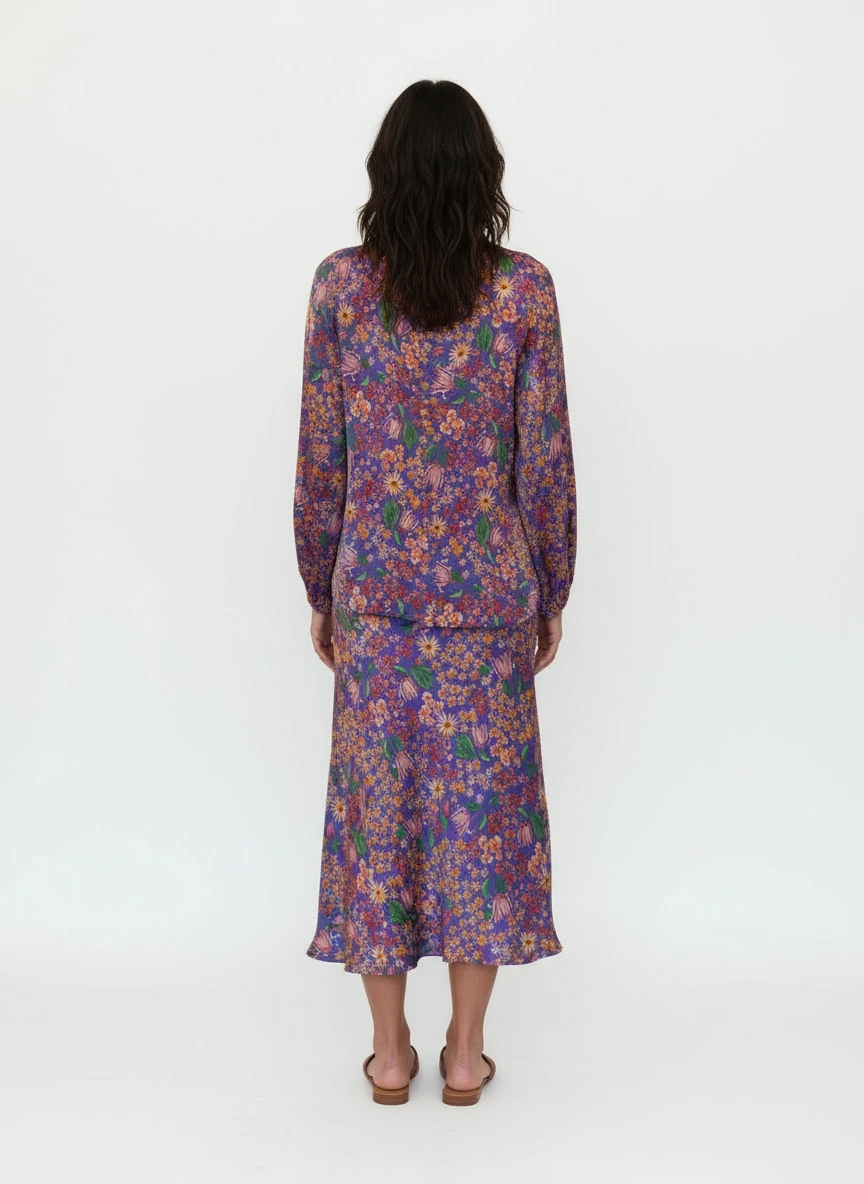 SHELLY TOP DITZY FLORAL