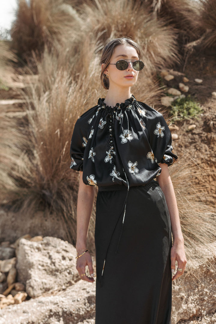 TALLOW SKIRT ROOK BLACK