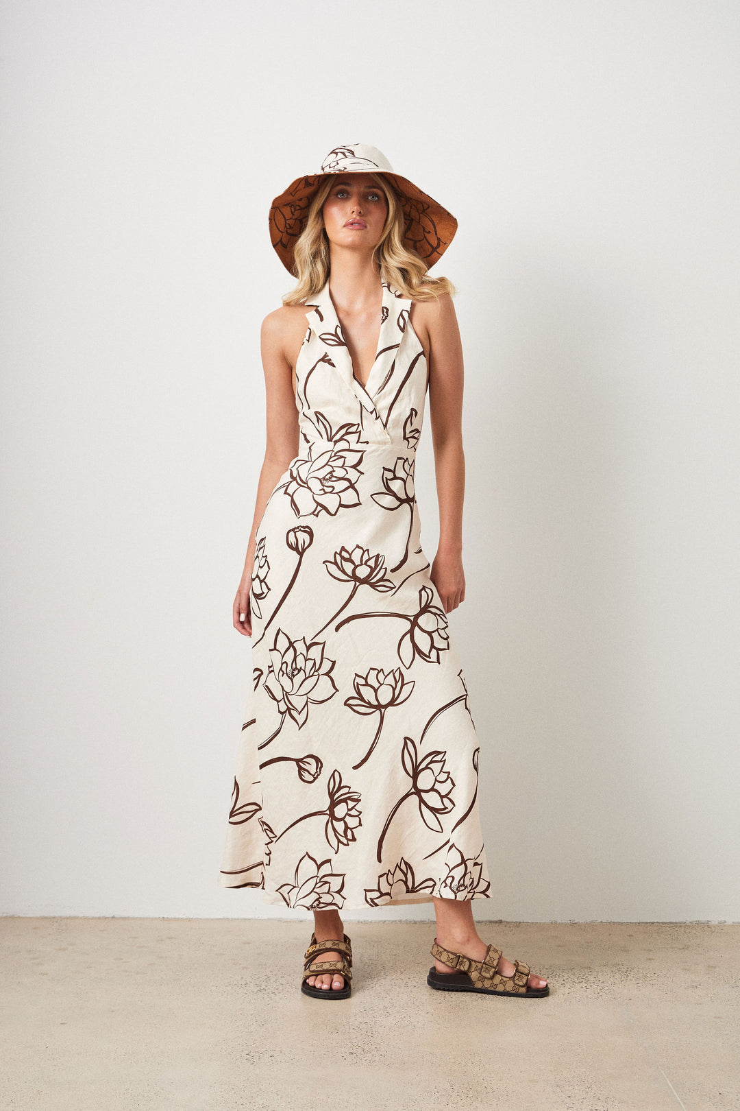 MAVERICKS DRESS LOTUS CREAM