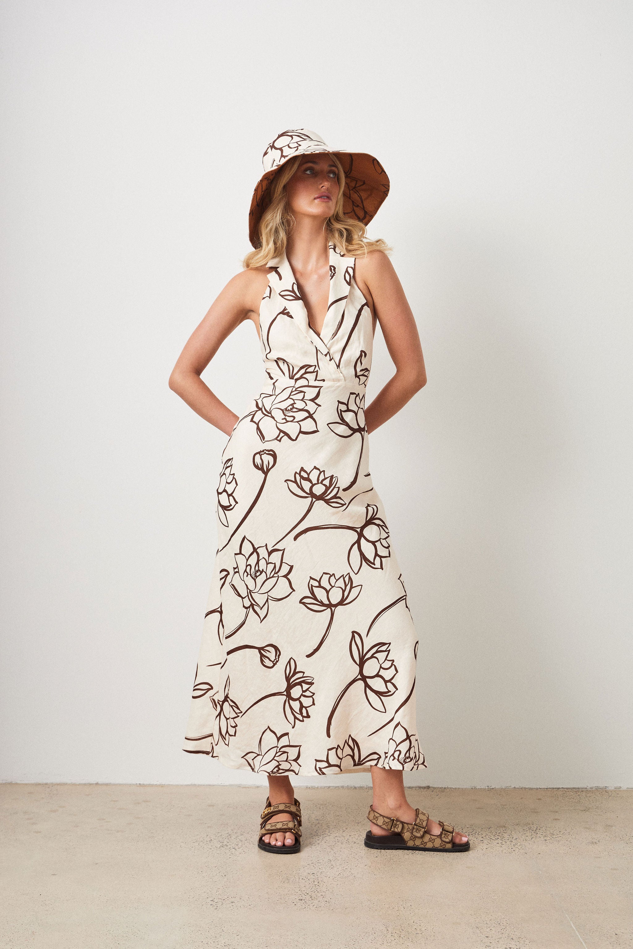 MAVERICKS DRESS LOTUS CREAM