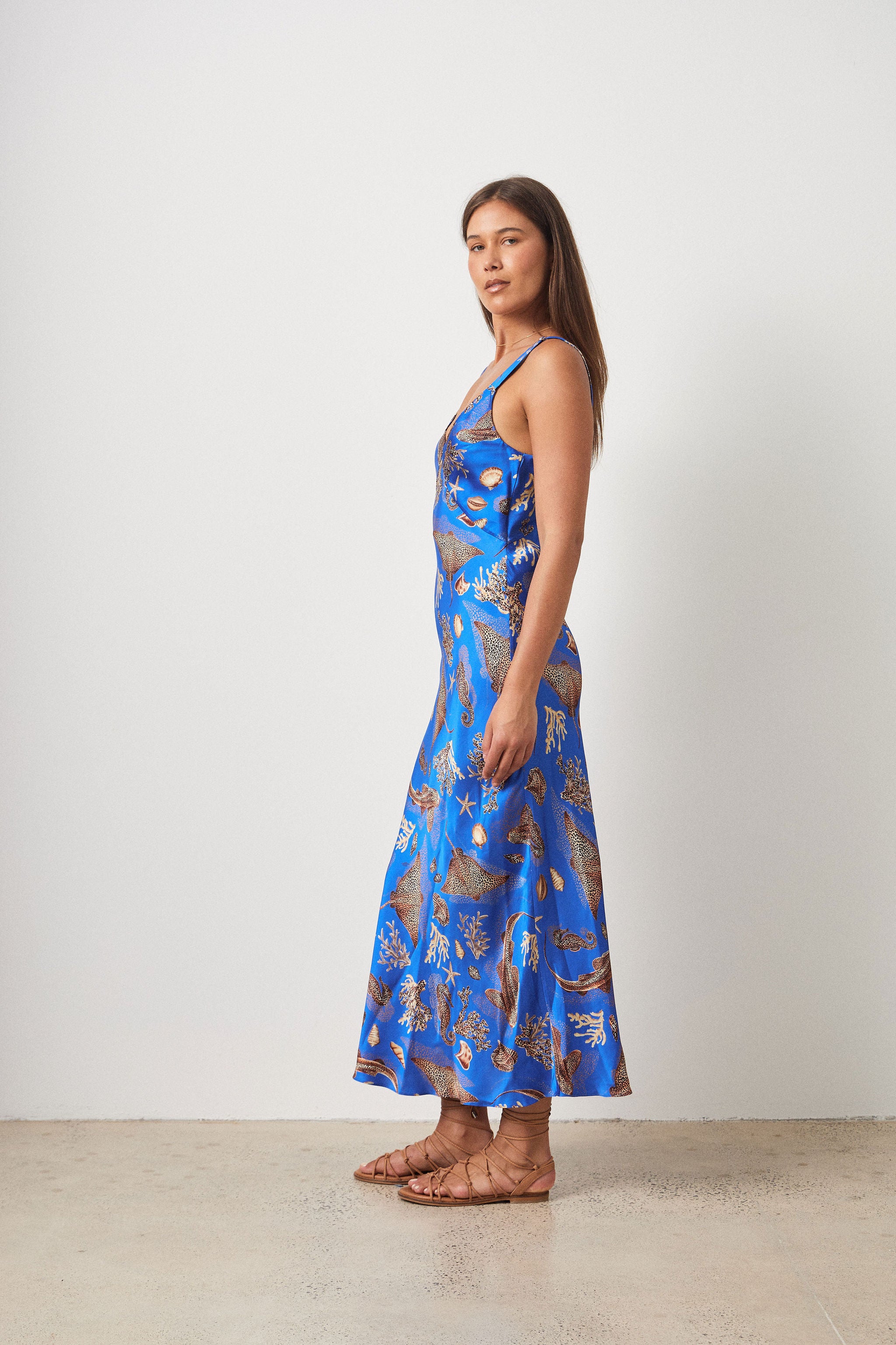 CRUMPET DRESS SEALIFE BLUE