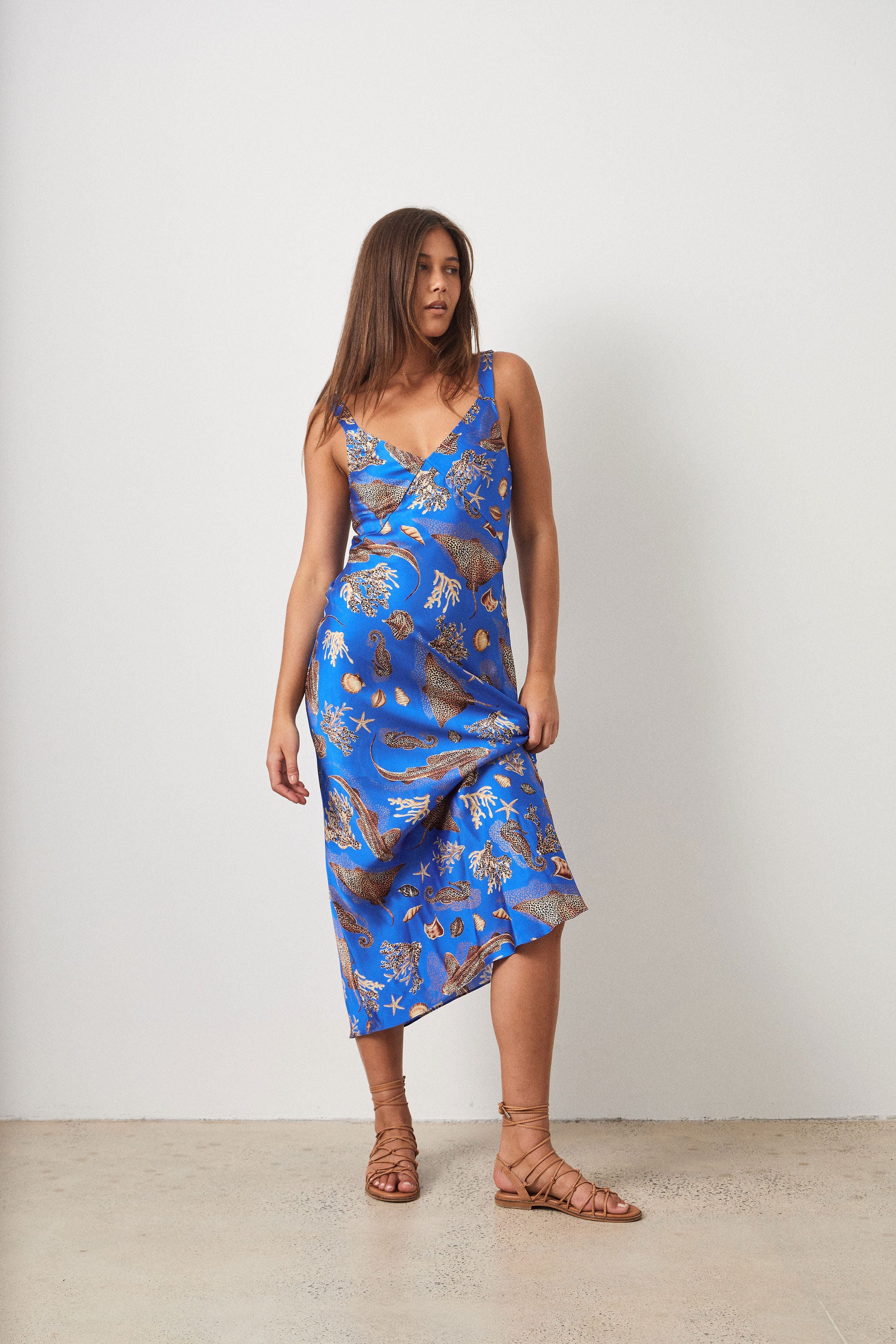 CRUMPET DRESS SEALIFE BLUE