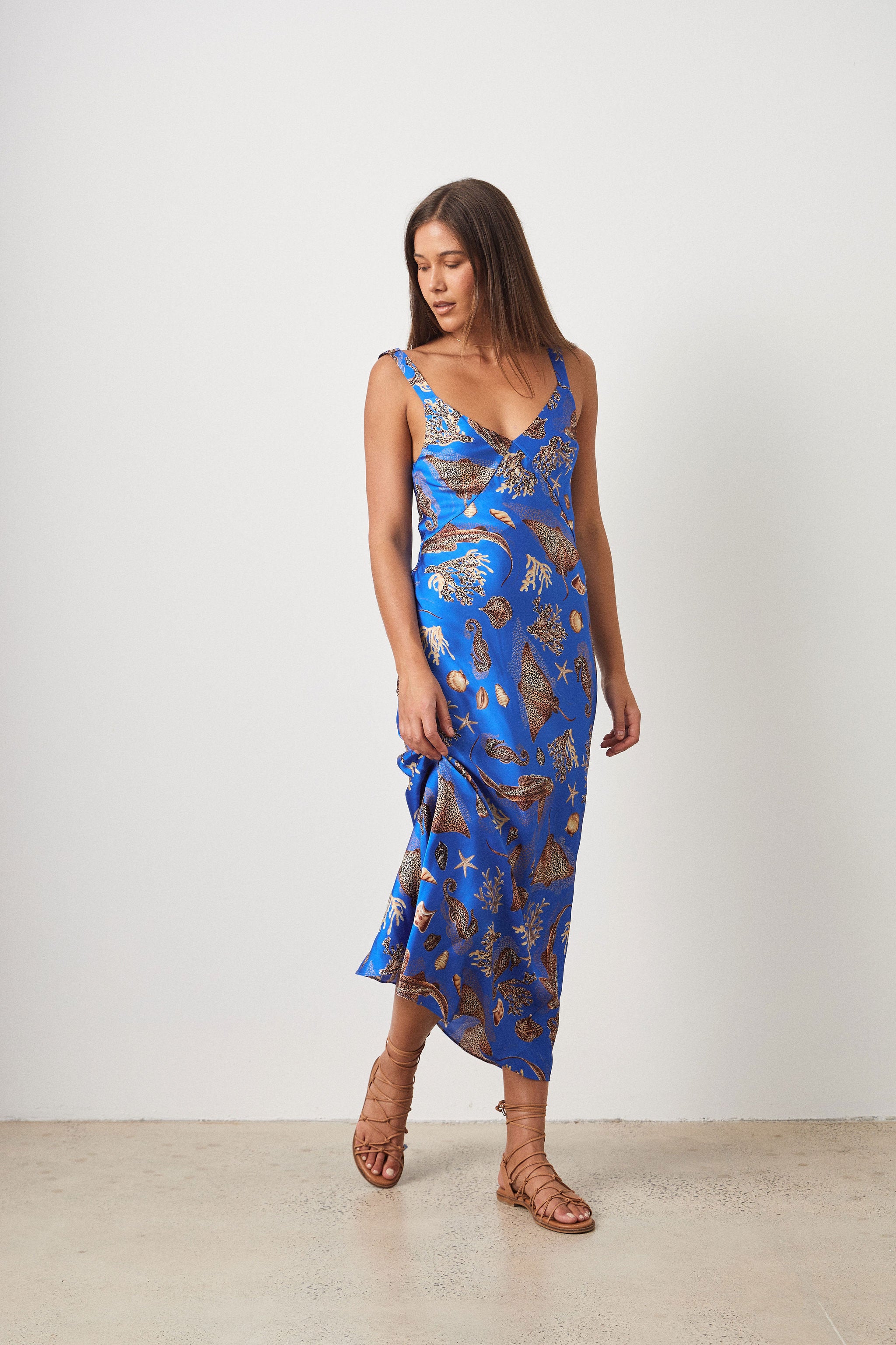 CRUMPET DRESS SEALIFE BLUE