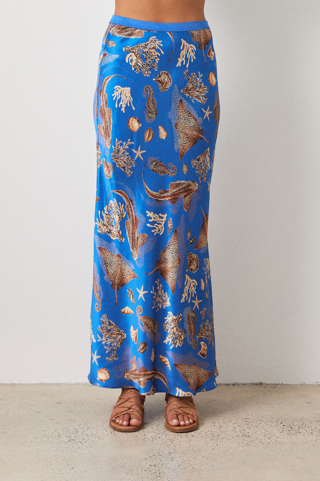 BOOMERANG SKIRT SEALIFE BLUE