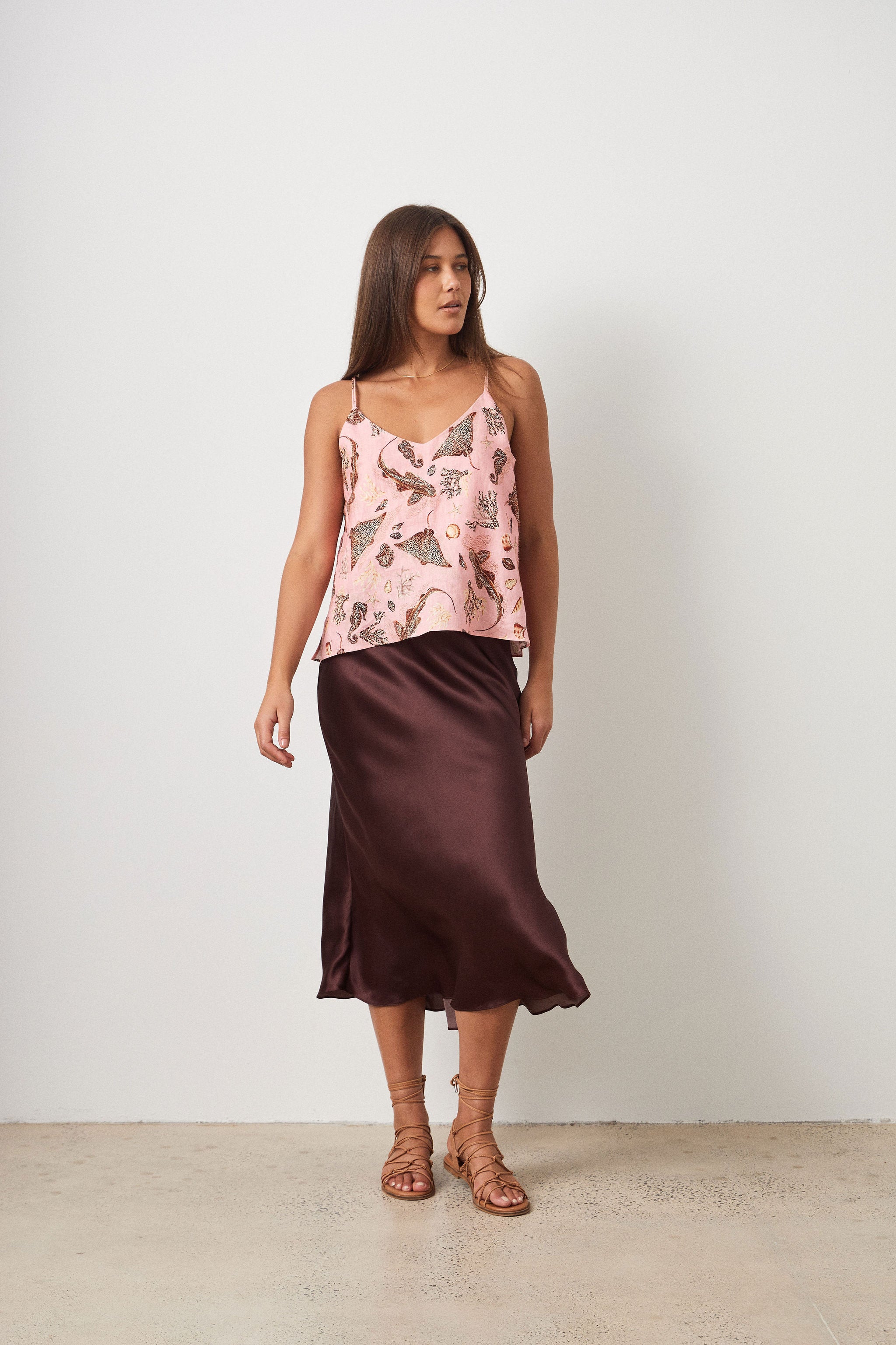 TALLOW SKIRT BRUNETTE