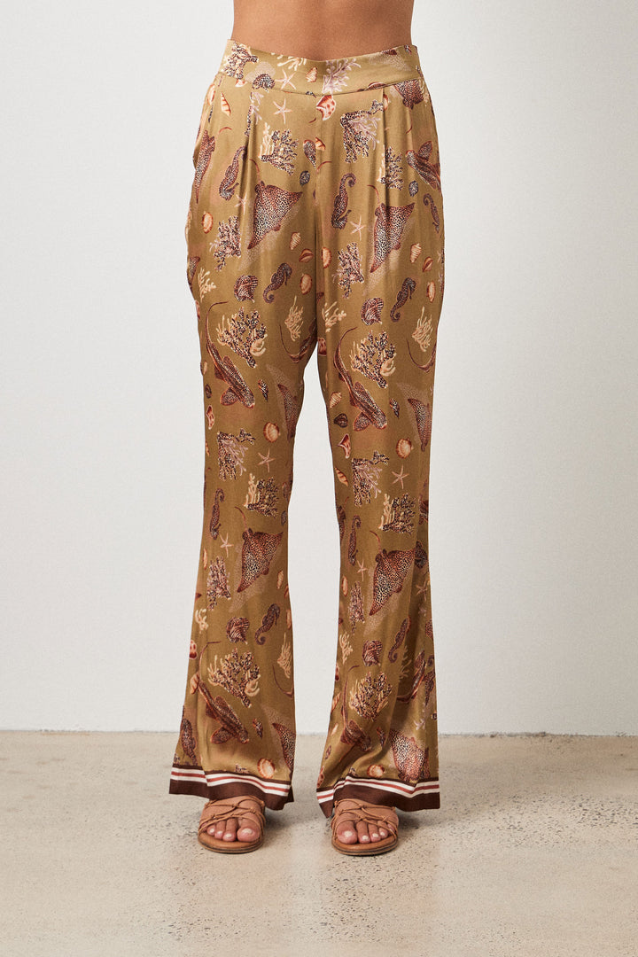 FREEMANTLE PANT SEA LIFE KHAKI