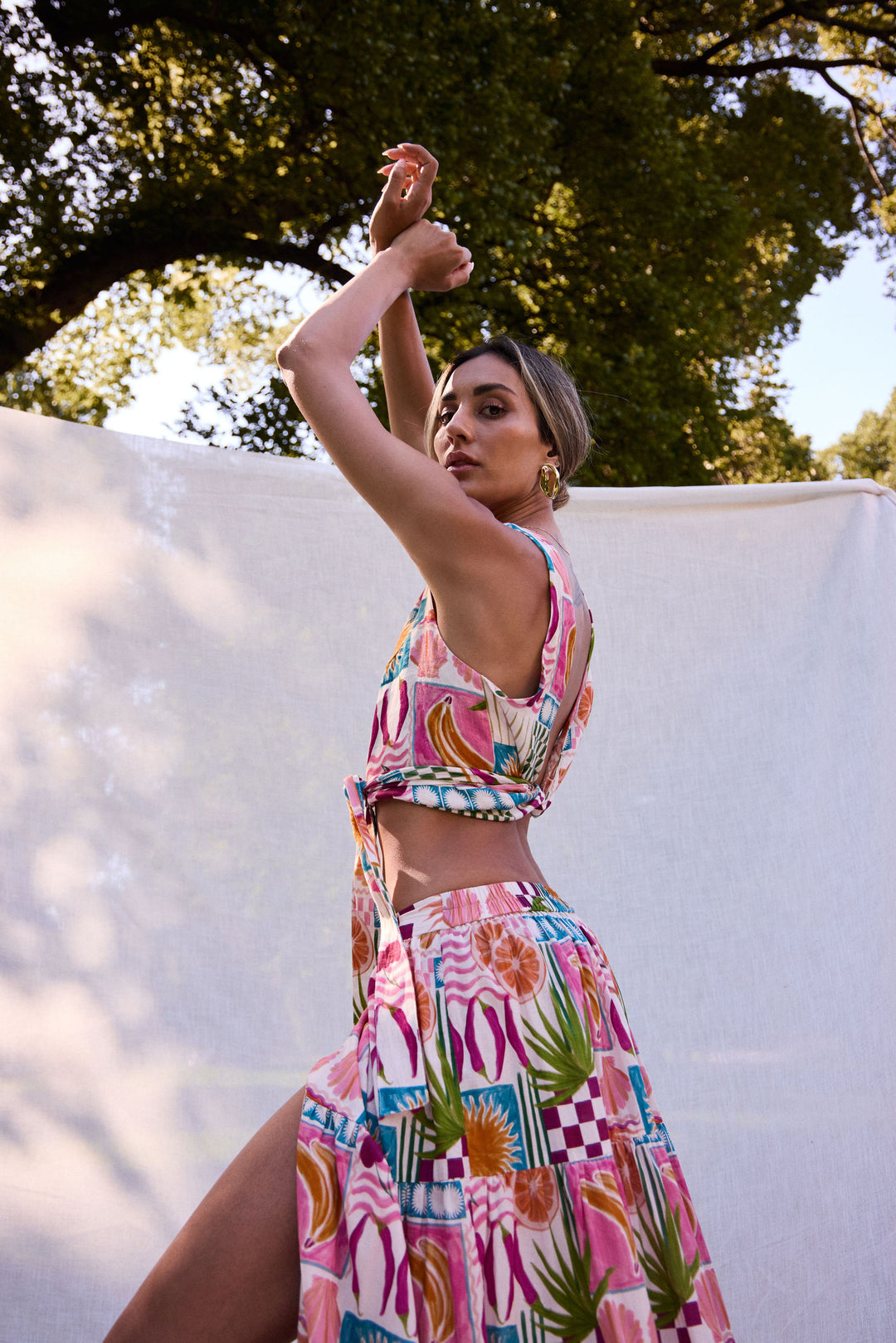 LILLI PILLI SKIRT PINK FIESTA