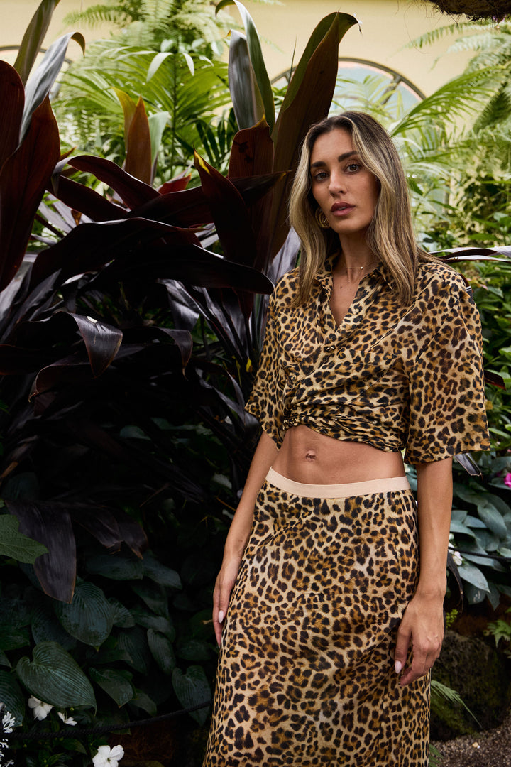 BOOMERANG SKIRT WILD CAT